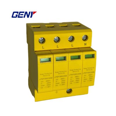 İyi bir fiyat. LPEP 385/20M Series Surge Protective Device with 385V Max Continuous Voltage 35mm Rail Mounting and Up≤1.8kV Protection Level çevrimiçi